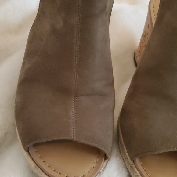 Franco Sarto nubuck wedge espadrille style - Picture 11 of 12